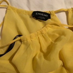 Bebe High-Low Pleated Sundress